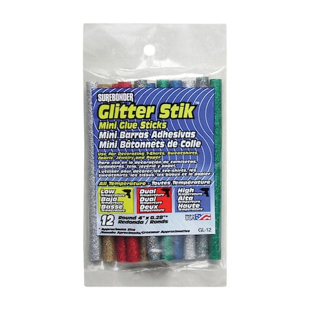 Surebonder Glue Stick, White, 12 PK GL-12V